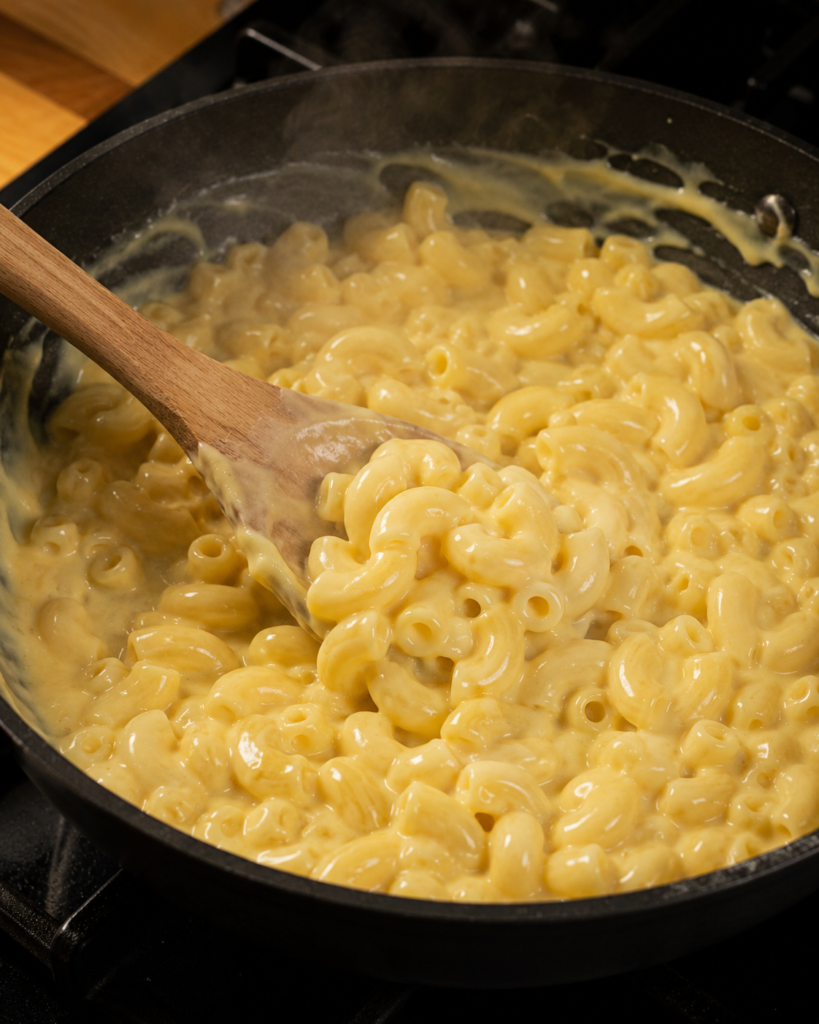 Tossing High-Protein Vegan Mac and Cheese
